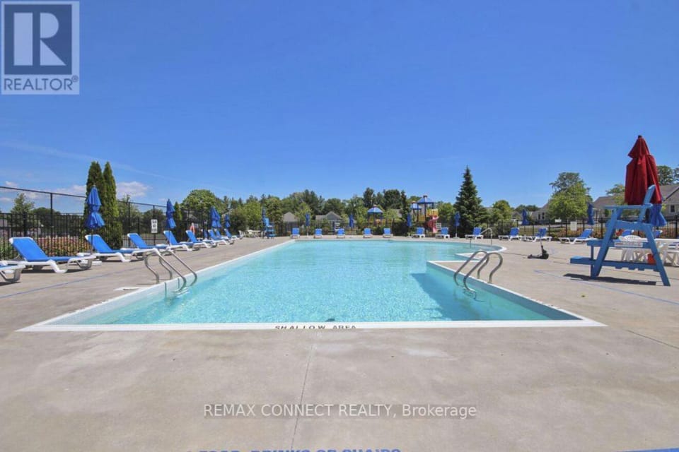 Large pool for adults and children to enjoy on hot summer days!