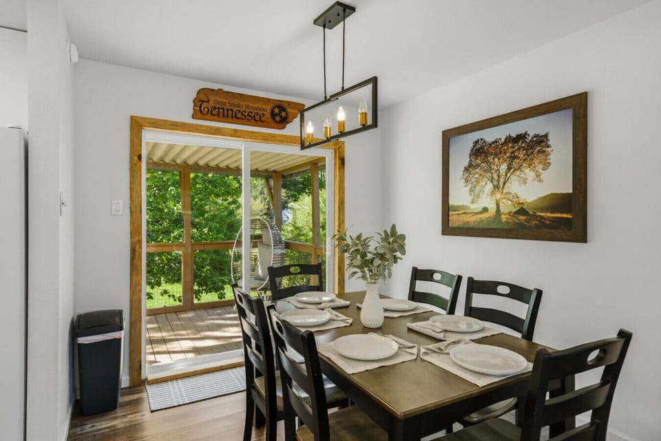 Dining Area | Warm Dining Space & Open Flow to Living Area | Inviting Everyday Comfort
