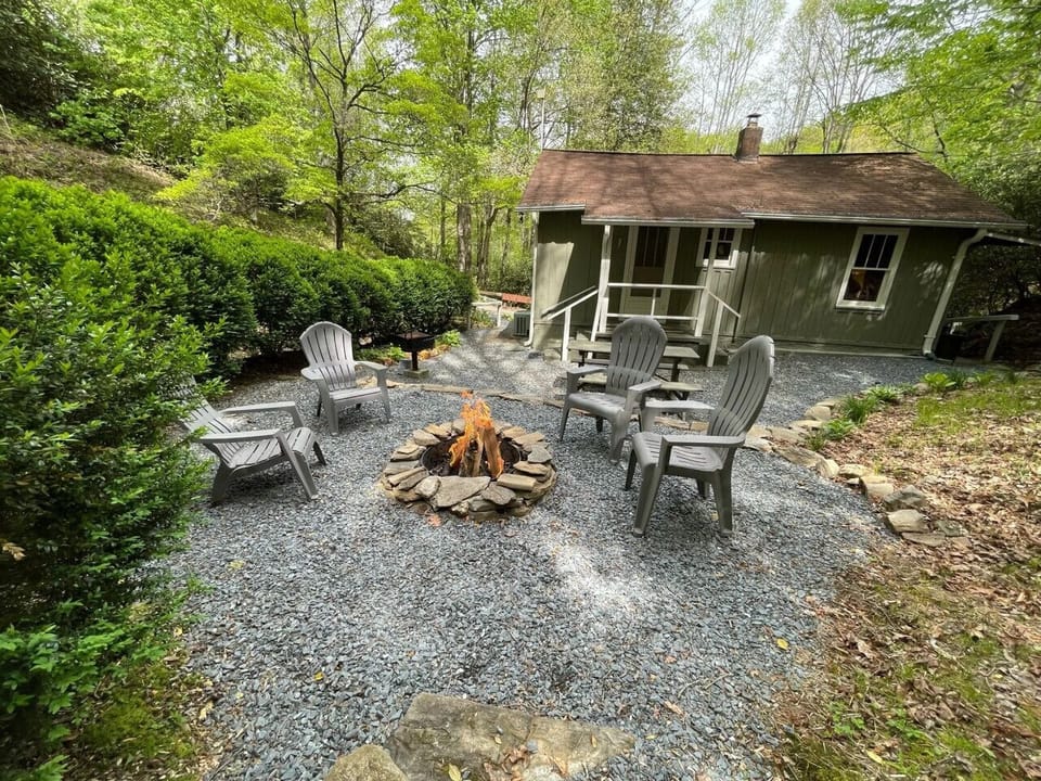Private back yard