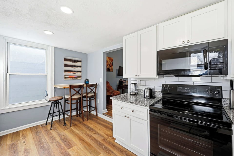 Kitchen: A bright, fully equipped kitchen for easy meals.