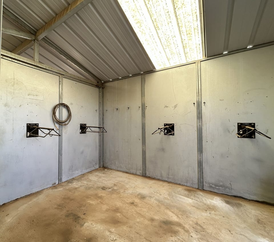 Saddle and Tack Room (12'x12') off of Barn
