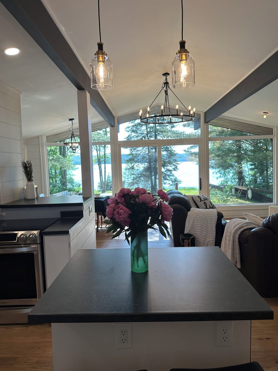 Beautifully renovated. Open concept living/dining! Wall to wall windows!