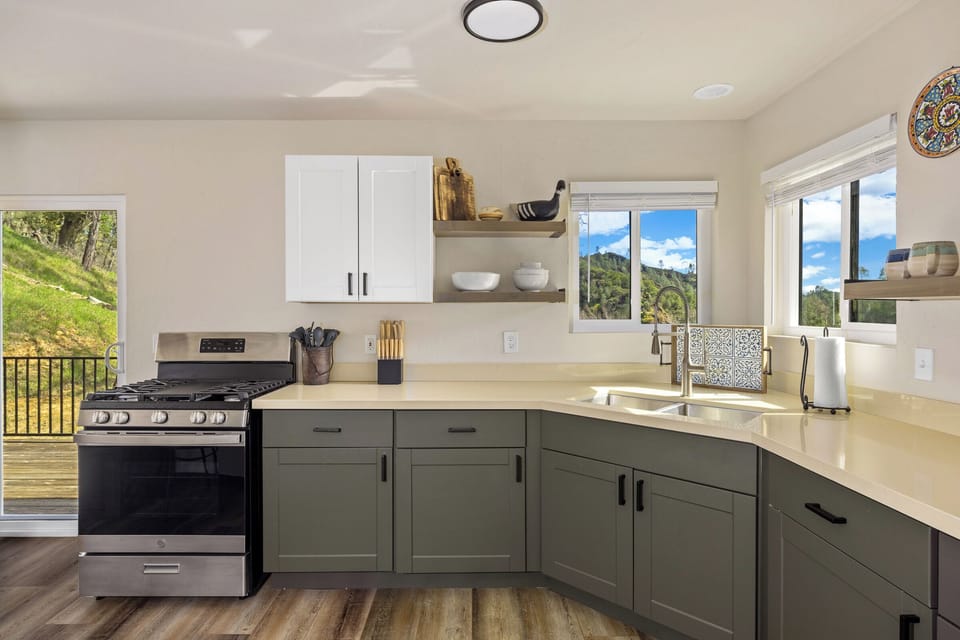 The Kitchen offers lots of natural light