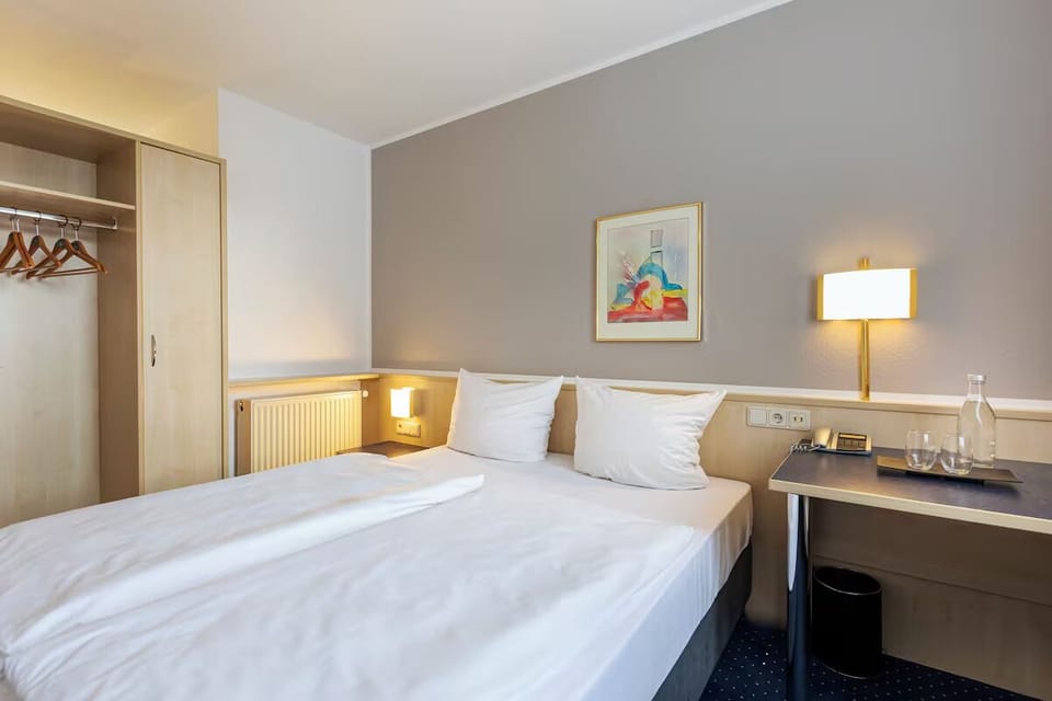 Bedroom. Interior and views may vary based on location and availability.