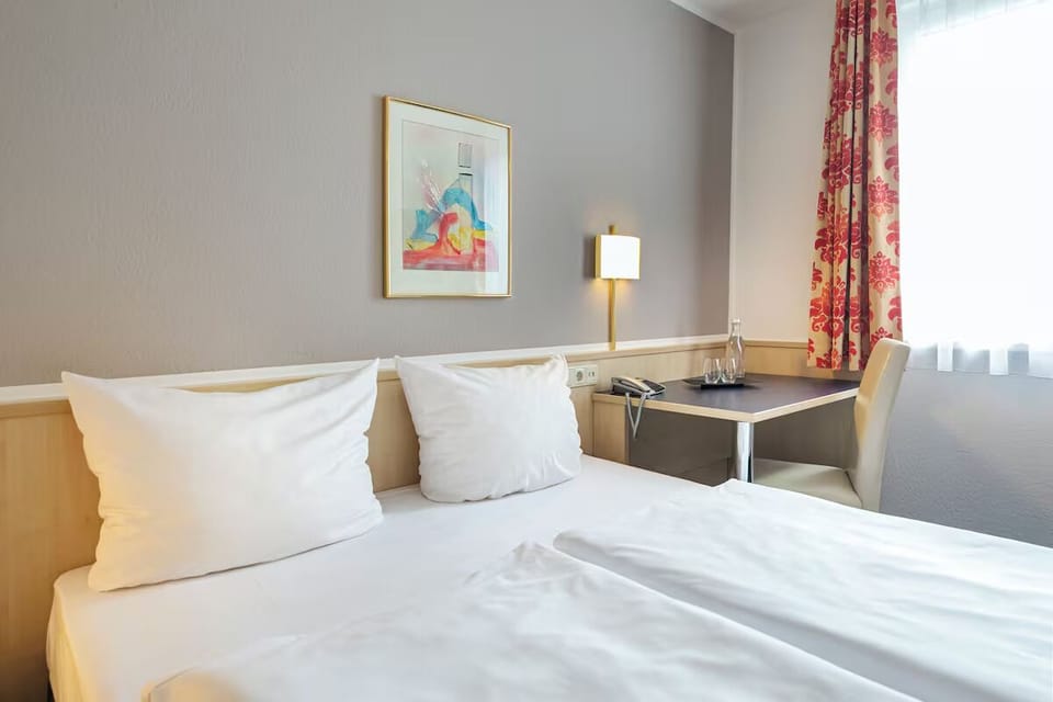 Bedroom. Interior and views may vary based on location and availability.