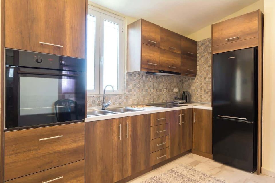 Modern fully equipped kitchen