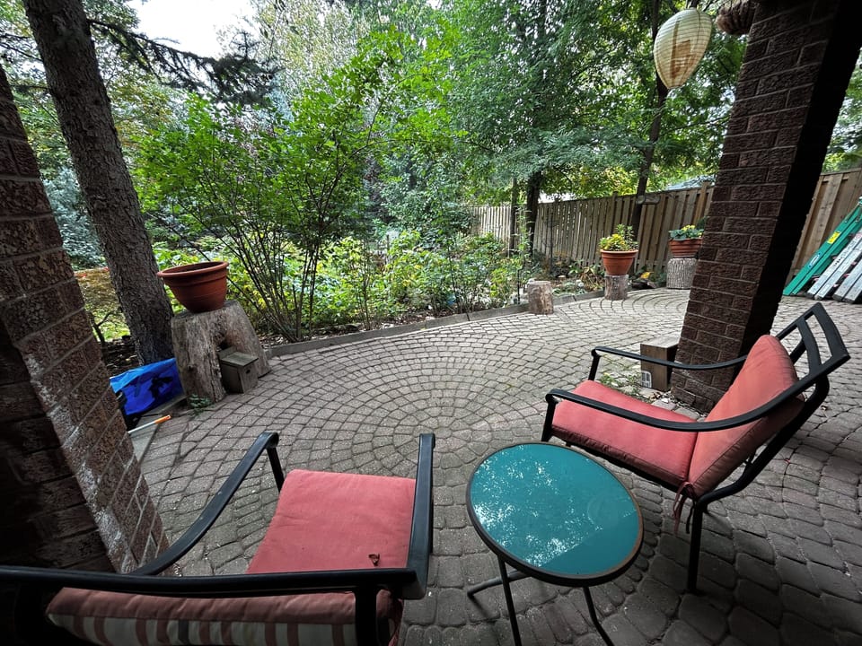 Designated outdoor garden space. 
