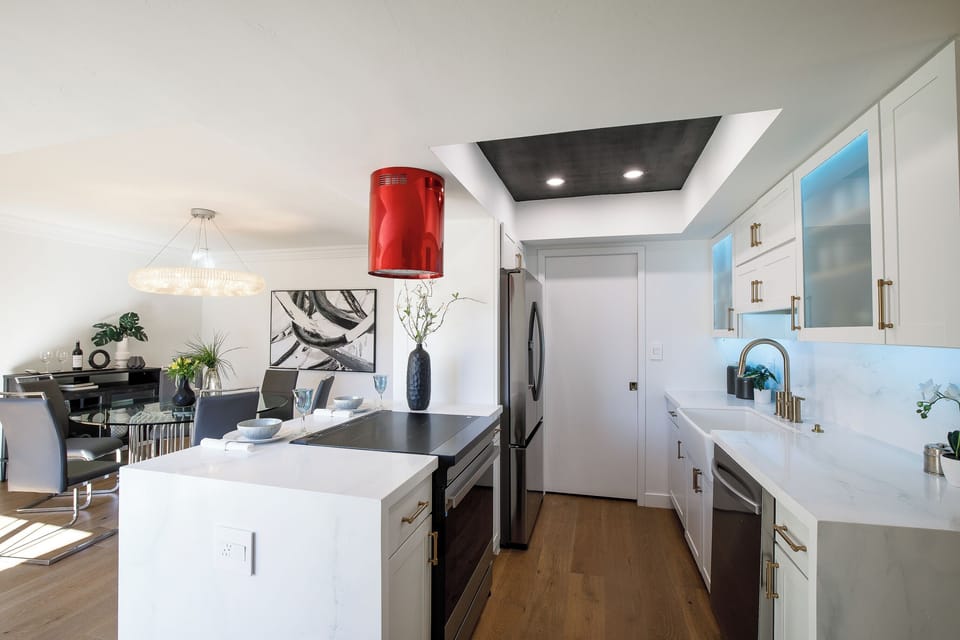 Kitchen and dining room