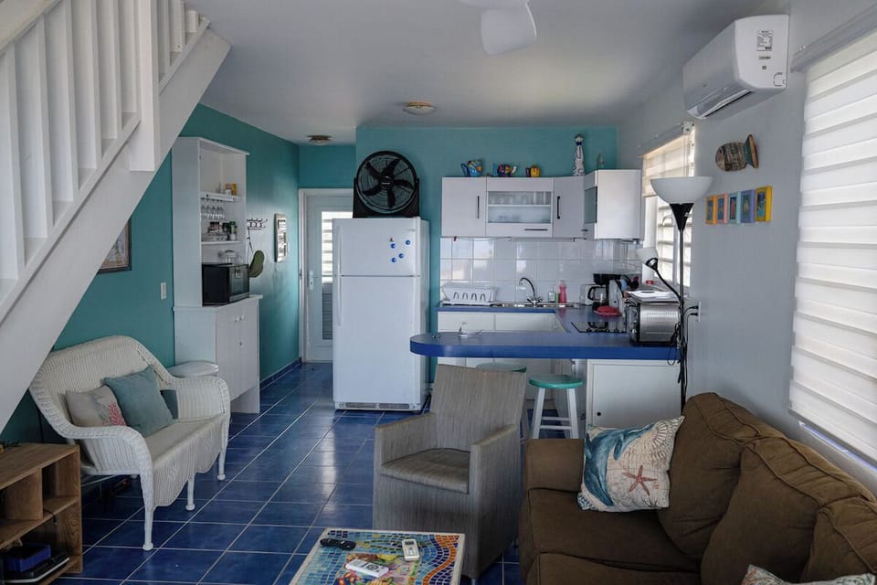 Main floor kitchen and living room