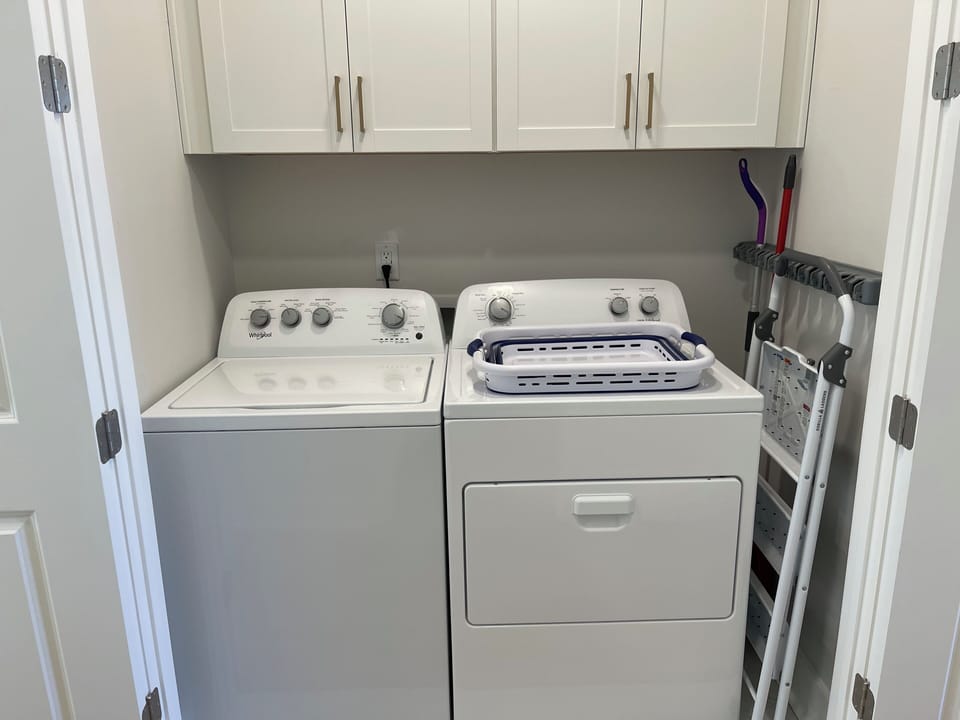 Laundry off of main level hallway