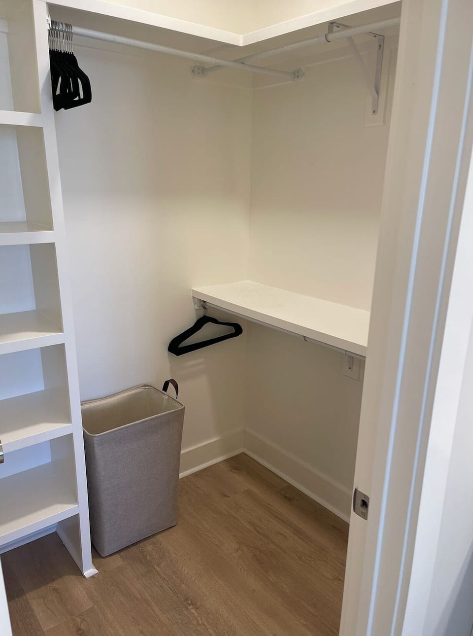 Master bedroom walk-in closet