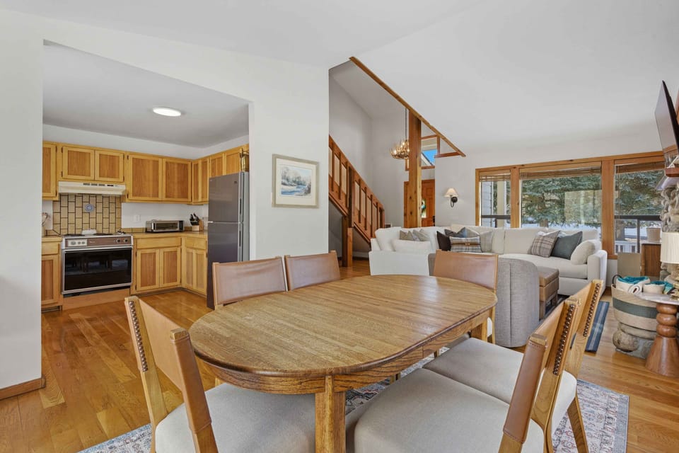 Ideal space for meals, games, or planning the day's adventure