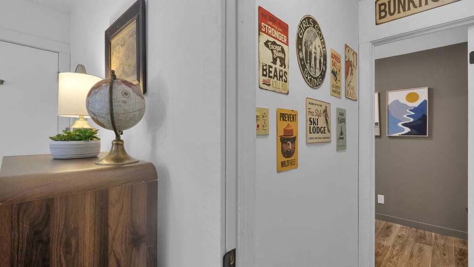 Access to the bunk room