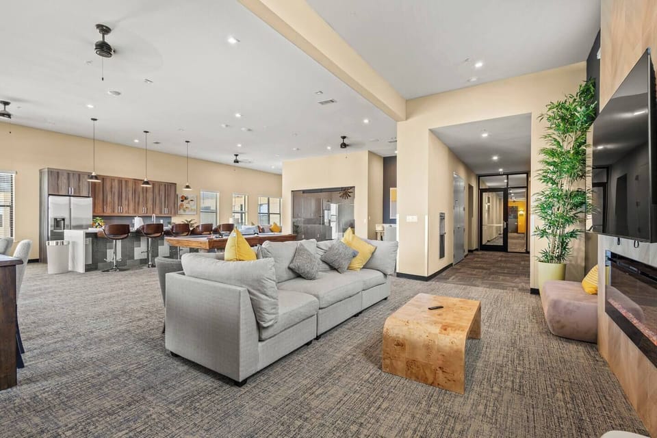 Ideal for small gatherings, remote work sessions, or casual meetups. This shared space gives you flexibility beyond the unit, making longer stays more comfortable and social when needed.