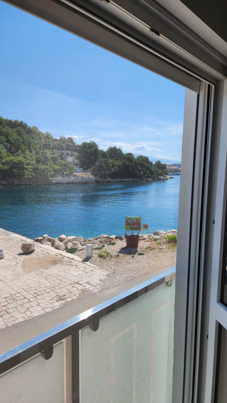 seaview, view drom the window