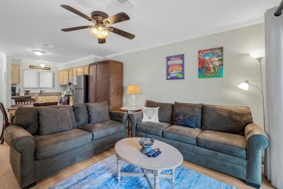 Comfortable living room seating