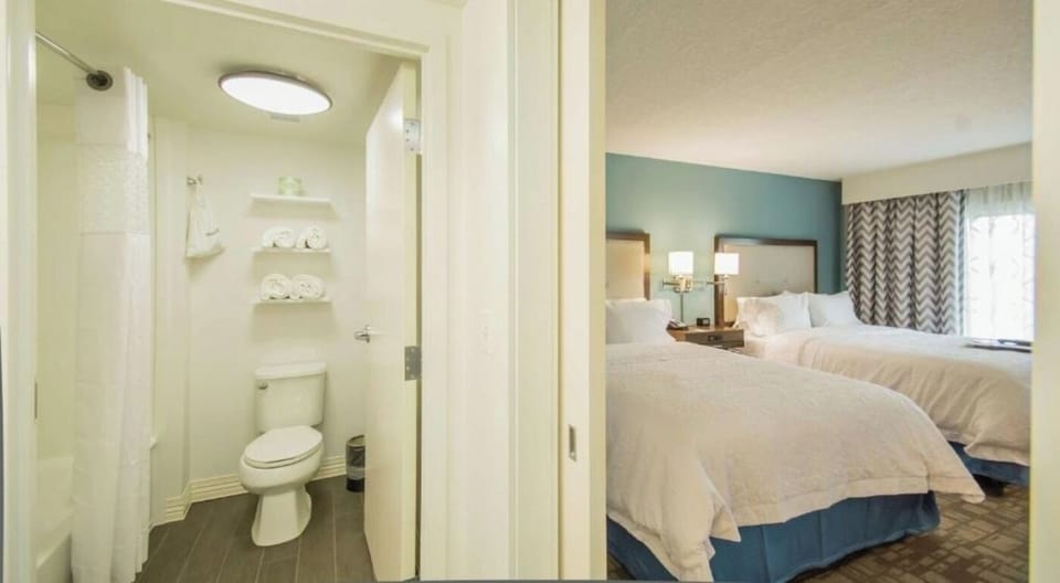 Bedroom. Interior and views may vary by availability.
