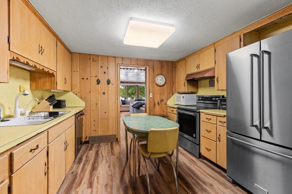 Kitchen | Stainless Steel Appliances | Seating Area