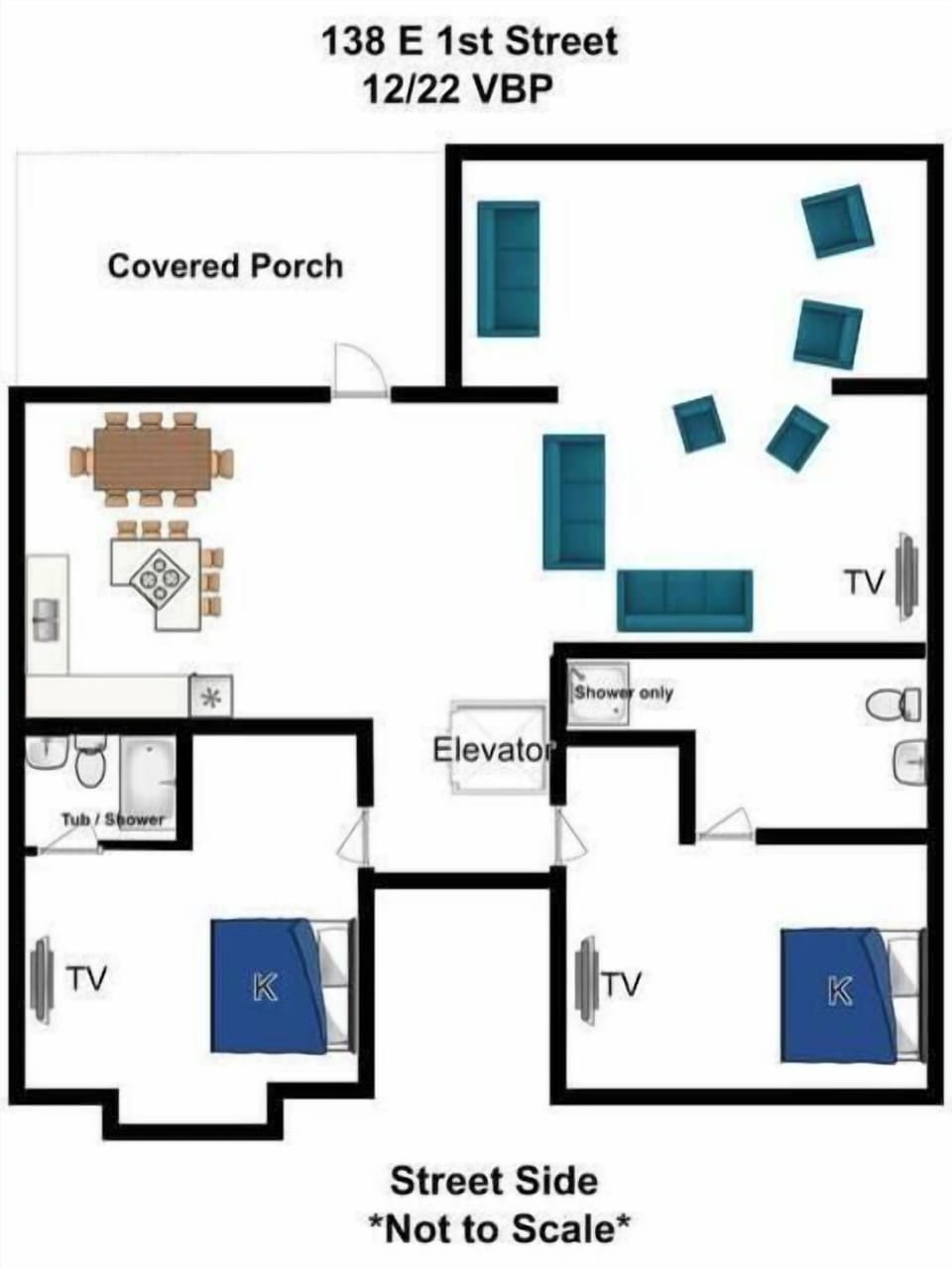 138 E 1ST Floor Plan 2nd Floor