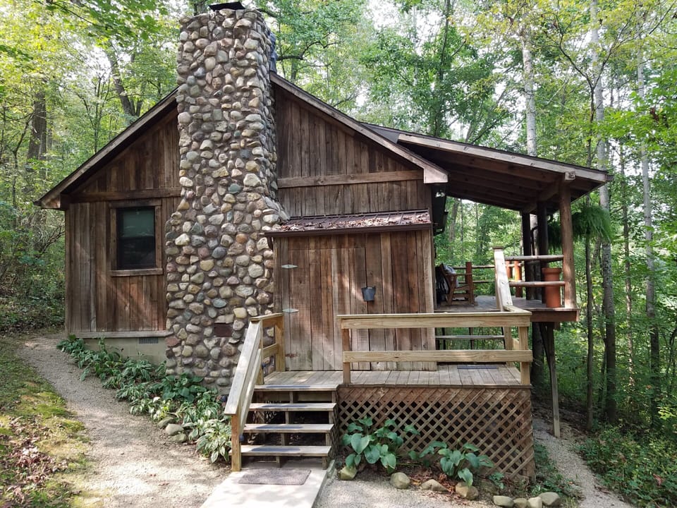 Front of cabin