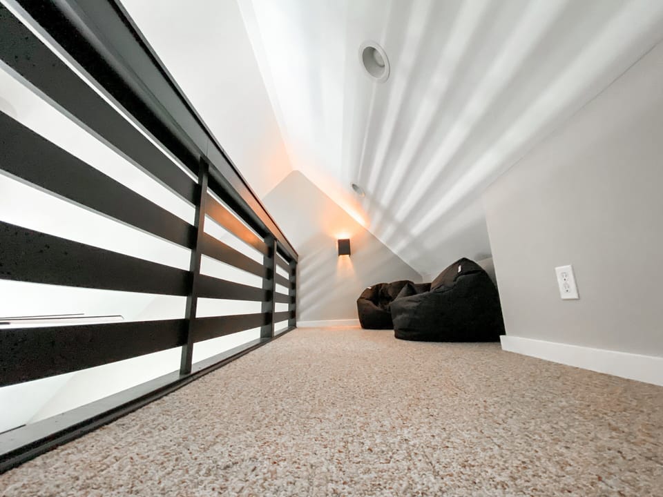 Loft space in Bedroom #2 | Mountain Haven