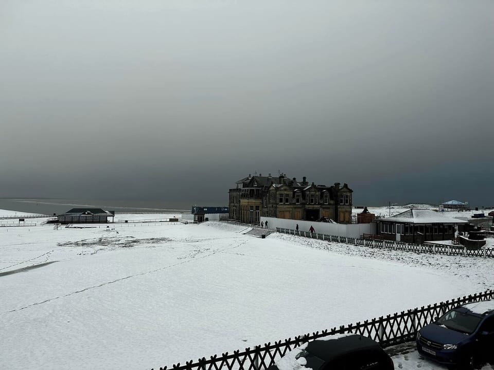 The Royal & Ancient in winter