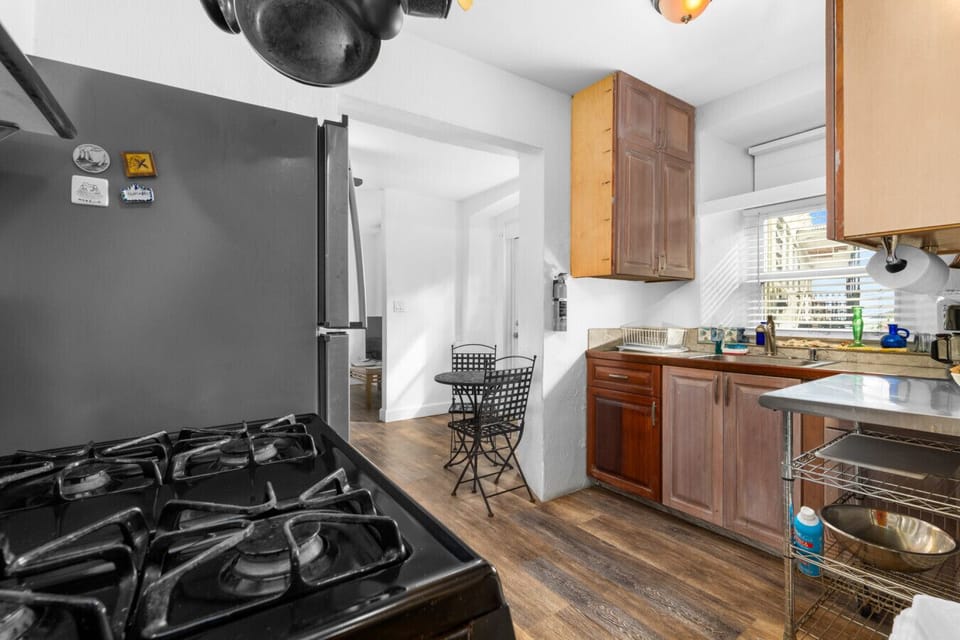 Well appointed kitchen.