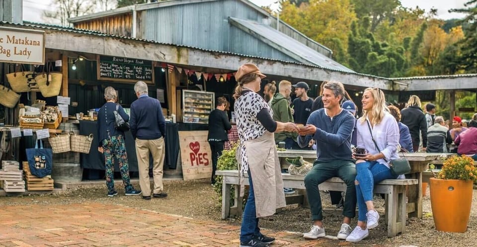 Matakana markets, a short drive away