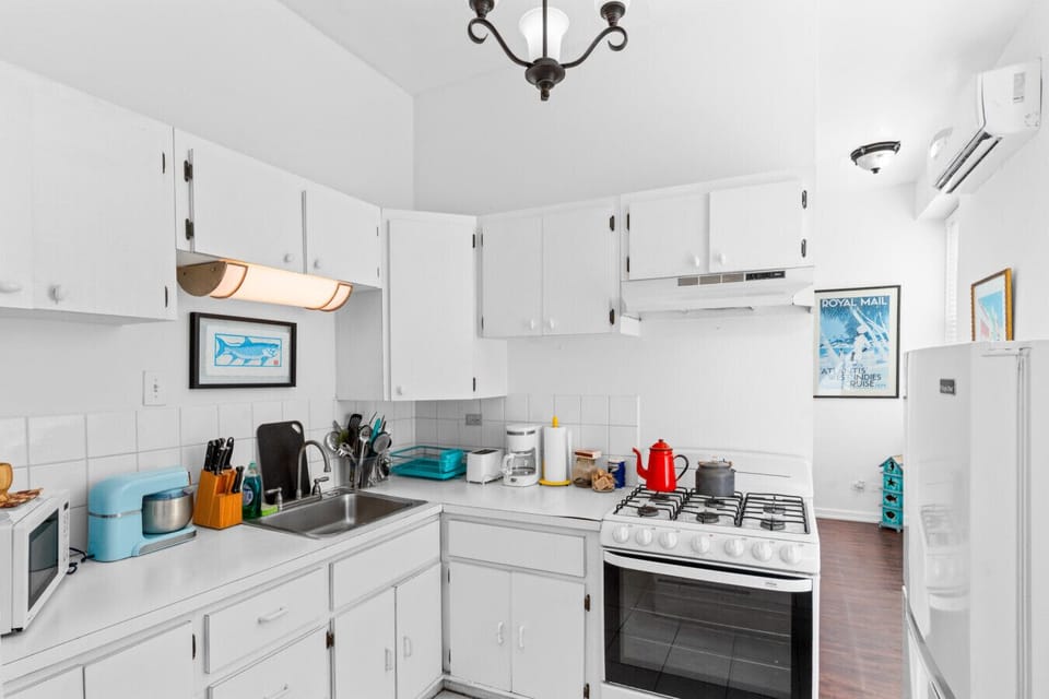 The well-appointed kitchen