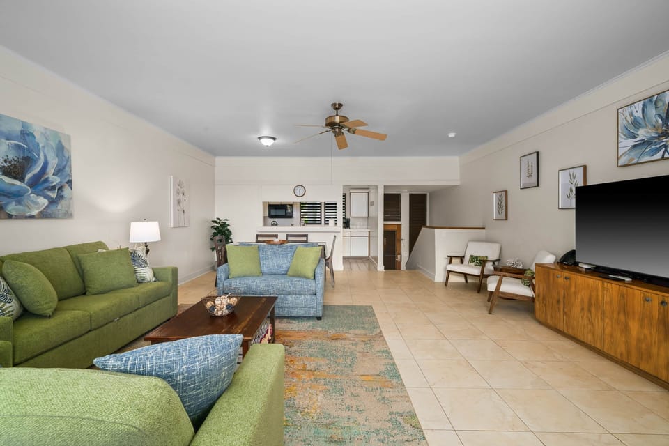 Open living space made for gathering—where comfort, flow, and island living come together