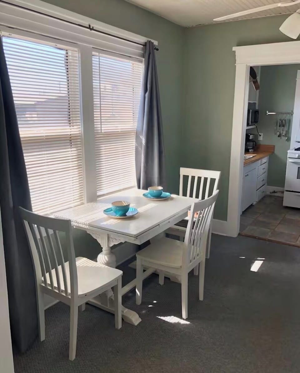 Dinning room, with optional sleeping arrangement if needed. 