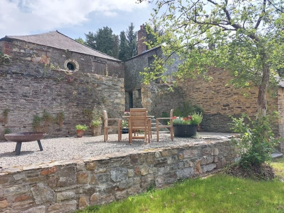 Terrace for relaxing and eating out