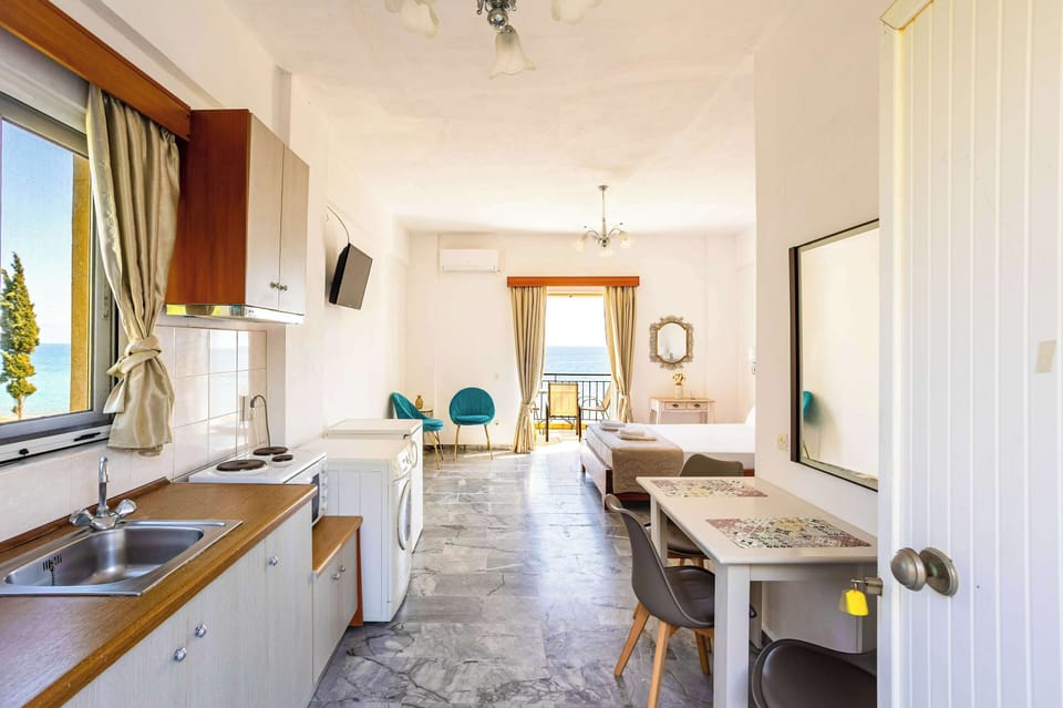 Open Kitchen and Dining Area with Modern Layout