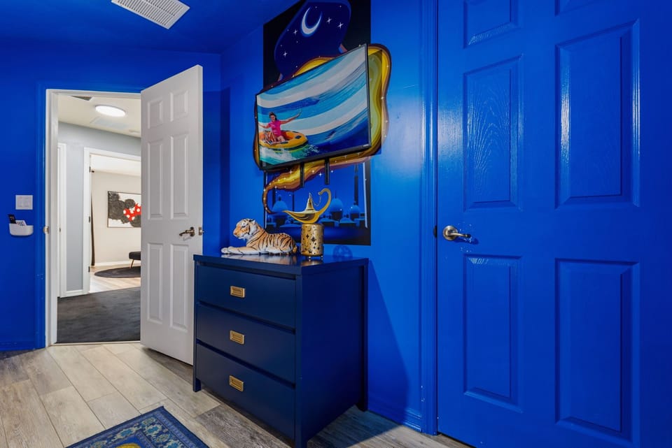 Bedroom 3 Twin beds, perfect for sharing magical nights and adventurous dreams.