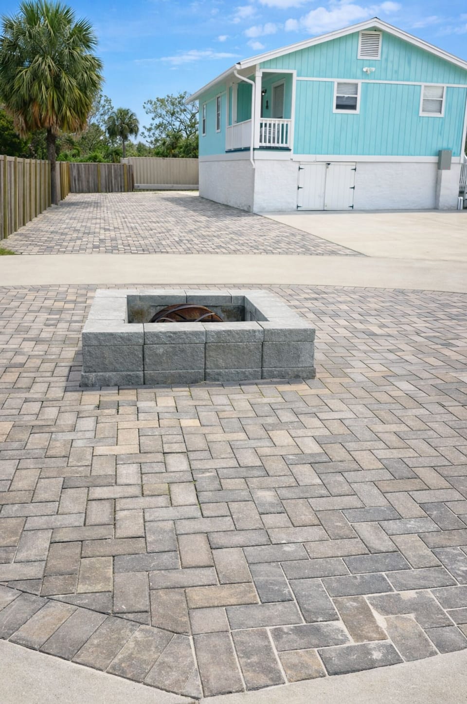 Property with fire pit