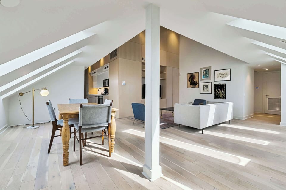 Living Room and Dining Area