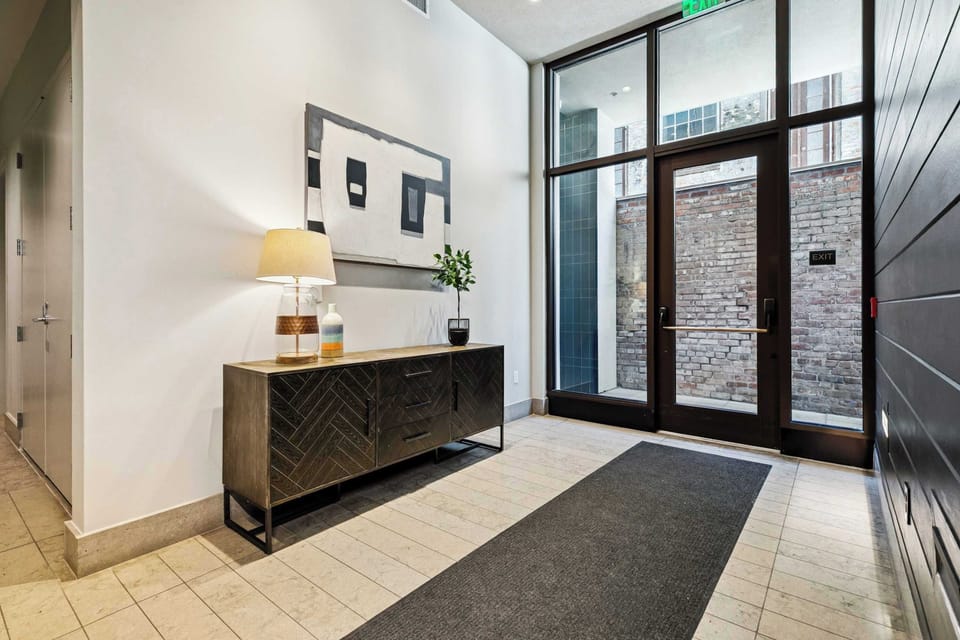Lobby of Apartment Building