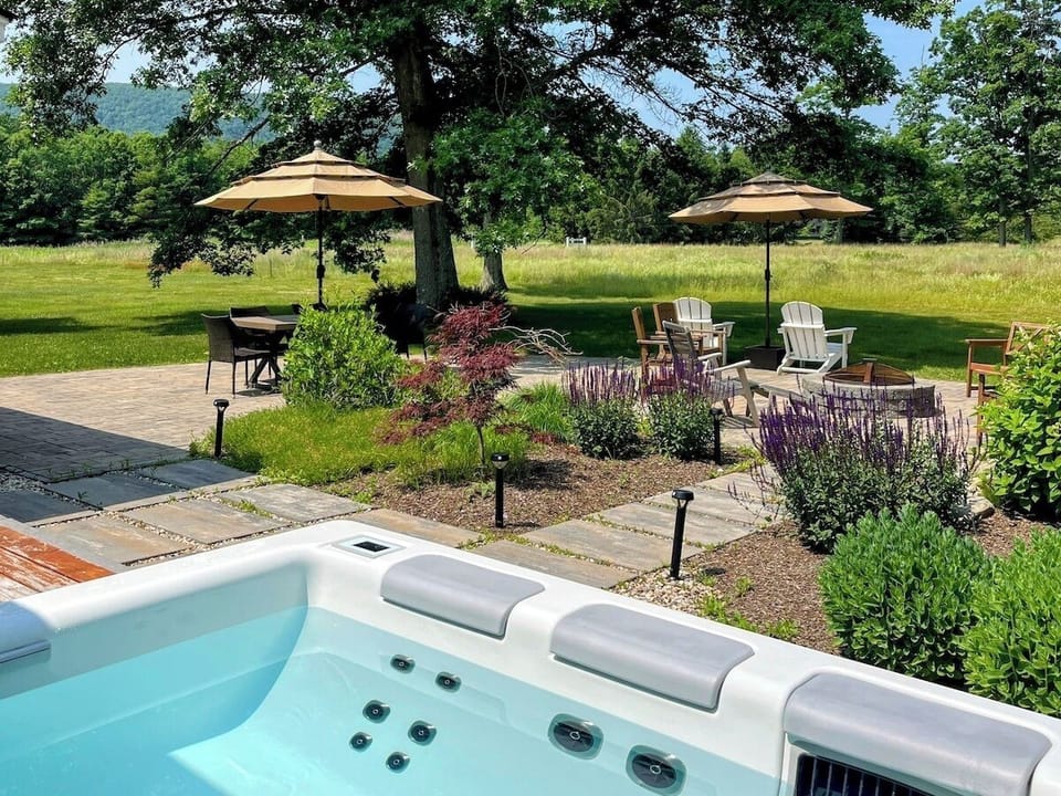 Views, from the hot tub