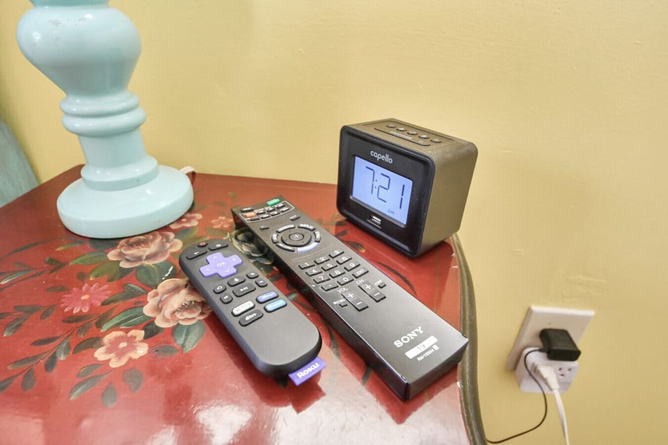 TV remote in Bedroom 1