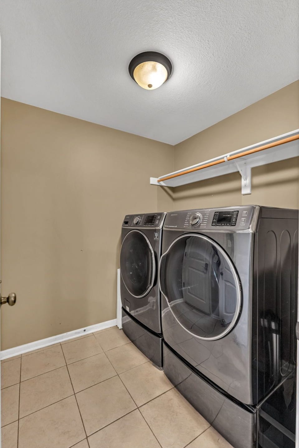 Full-size washer and dryer available for quest use during your stay.