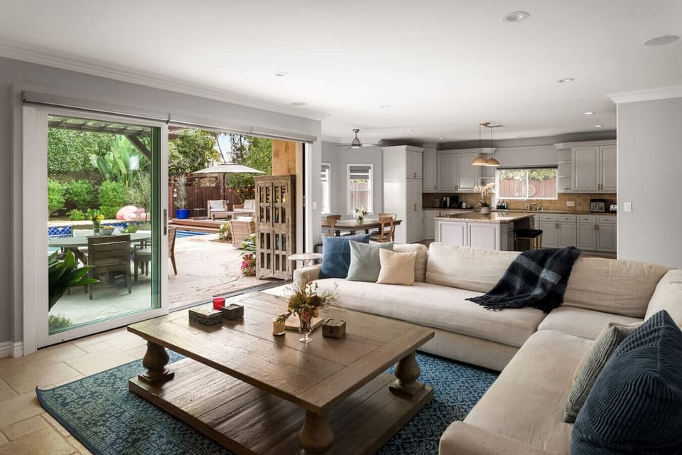 Bright, airy, and connected—enjoy seamless indoor-outdoor living right from the living room.