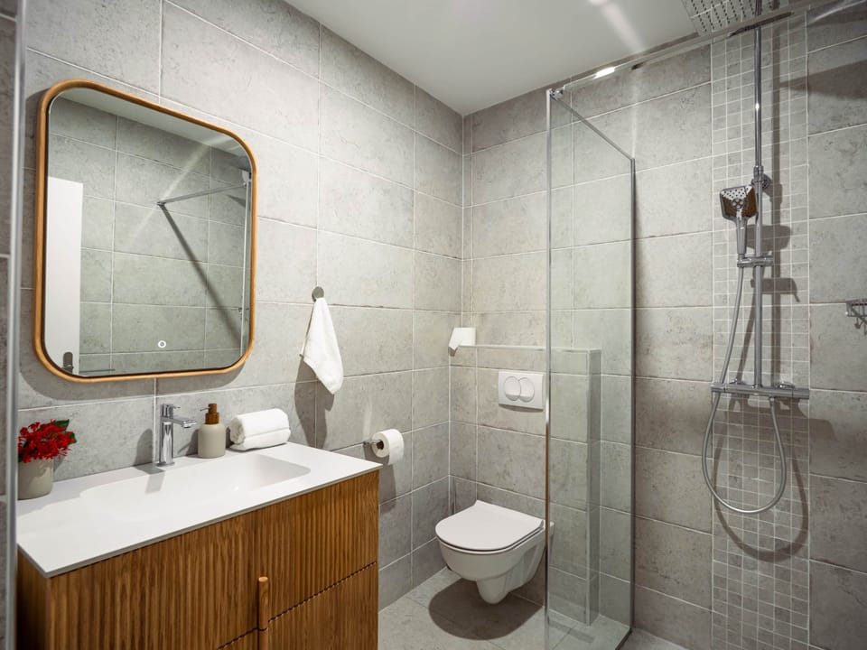 Salle de bains_Appartement Filaos_Escale Bleue_Résidence de tourisme Saint Leu 974