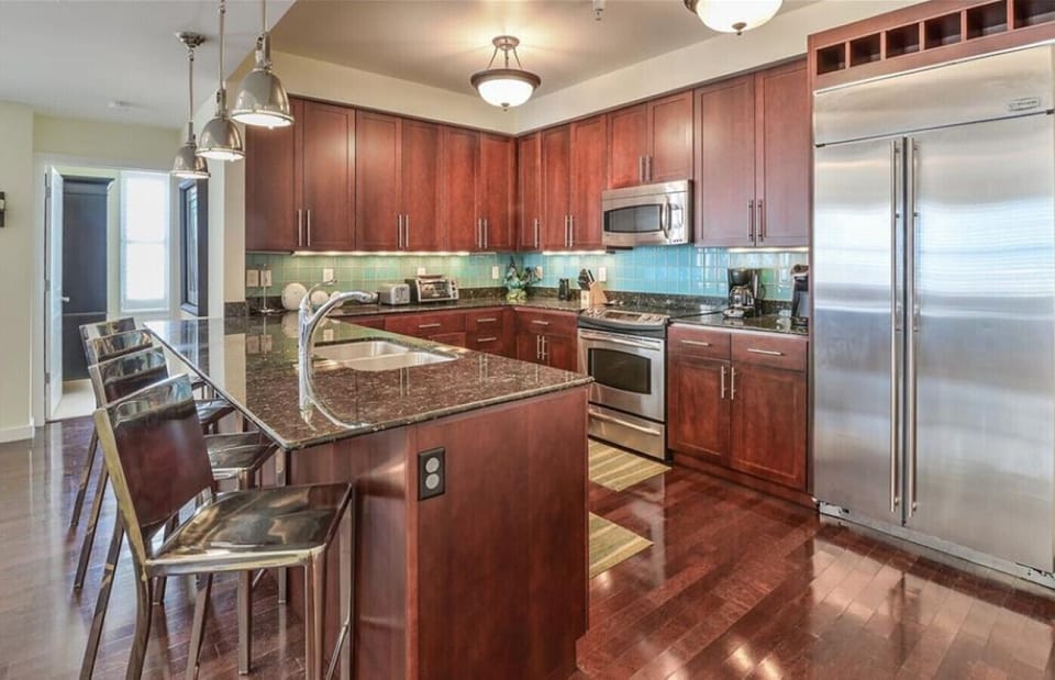 A kitchen guests love for its space, comfort, and convenience.