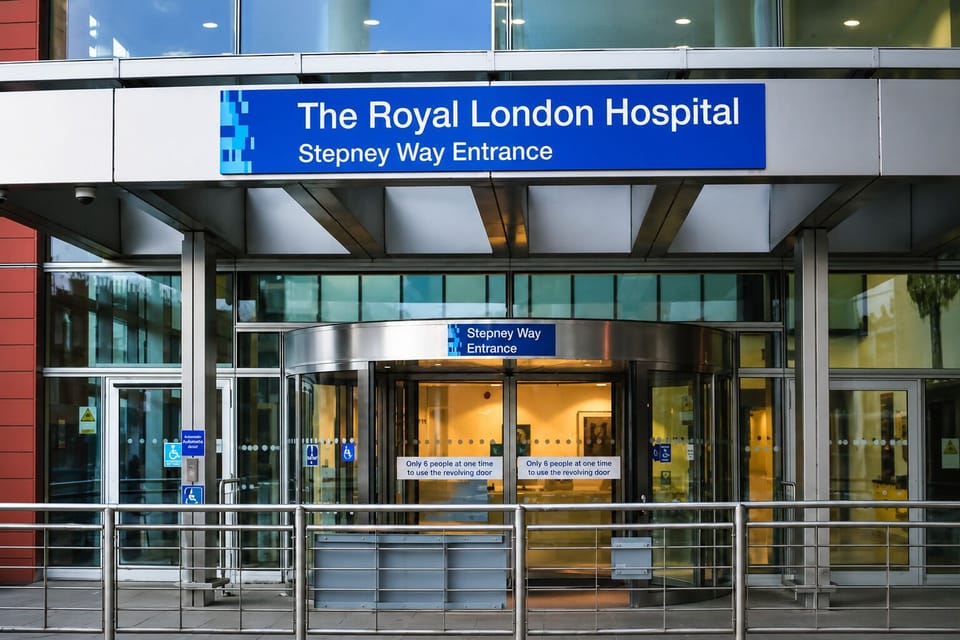 The Royal London Hospital is nearby, making healthcare easily accessible.
