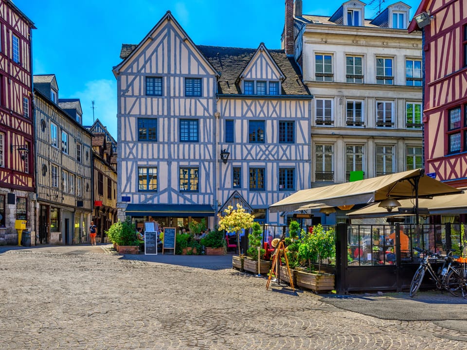 Place du Vieux Marché à Rouen