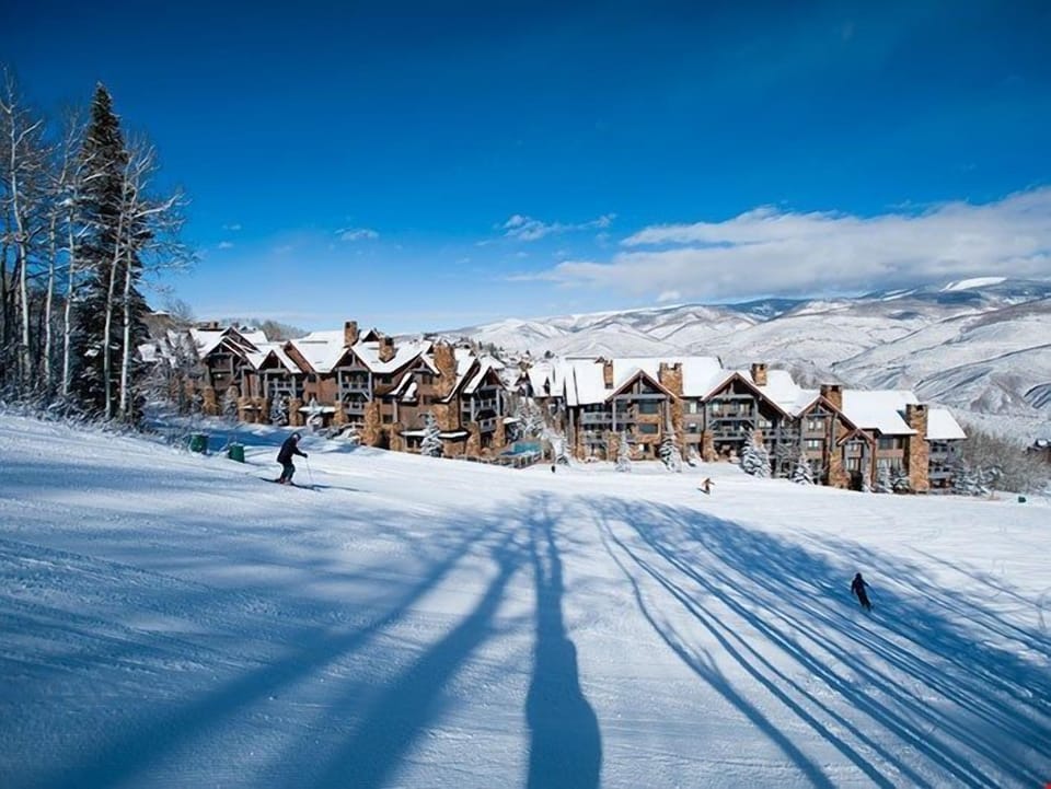 Enjoy incredible access to the slopes from the stunning residence.
