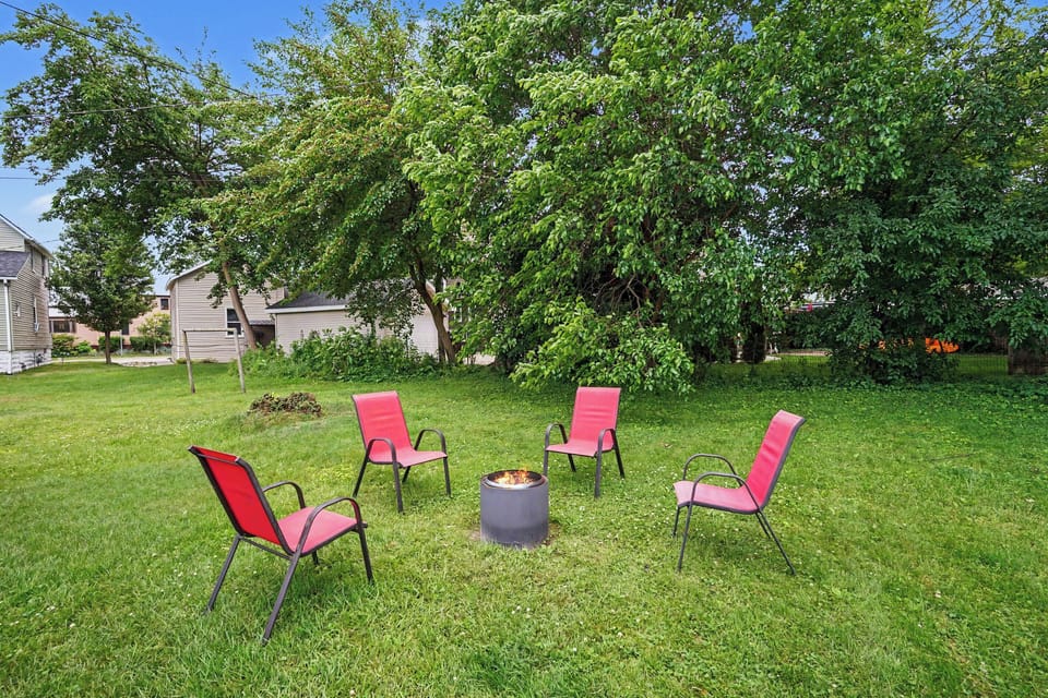 Solo Stove fire pit for gathering after a soak