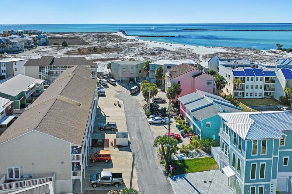 Beach access at the end of the street