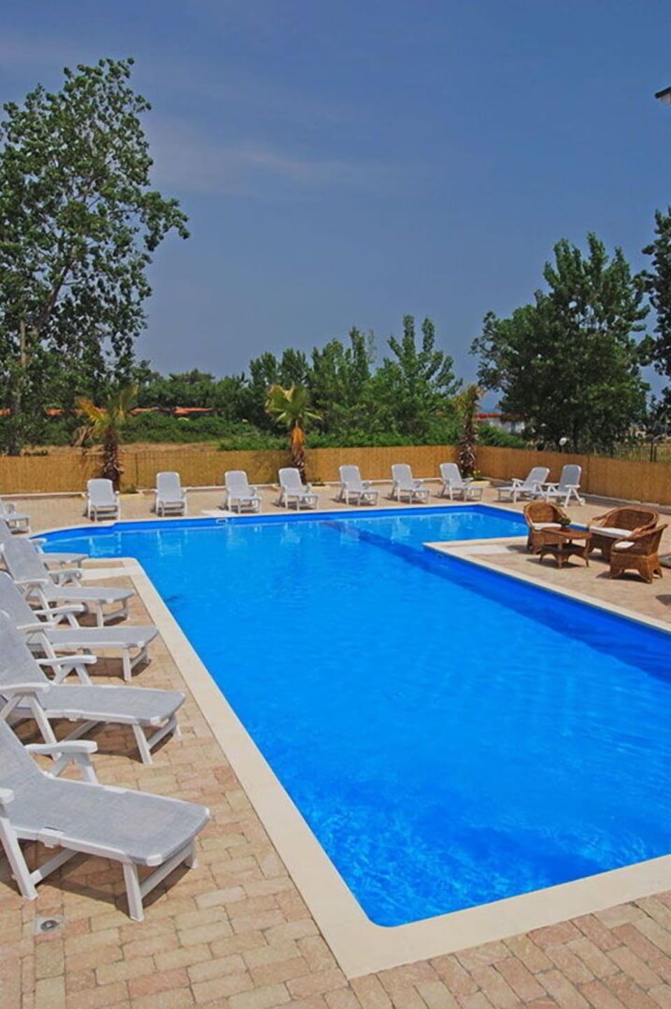 Autumn, Building Exterior, Pool, Spring, Summer
