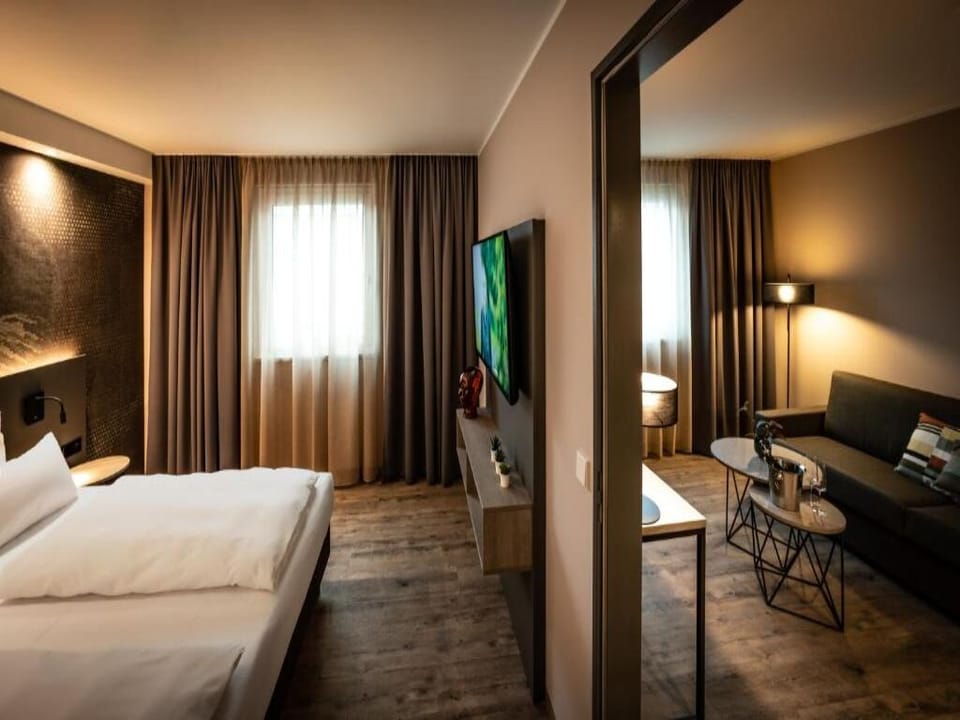 Bedroom. Interior and views may vary based on location and availability.